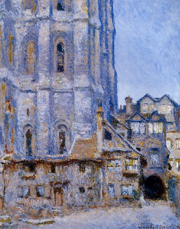 The Cour D’Albane by Claude Oscar Monet