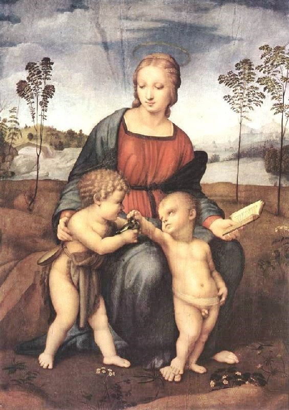 Madonna Del Cardellino by Raphael