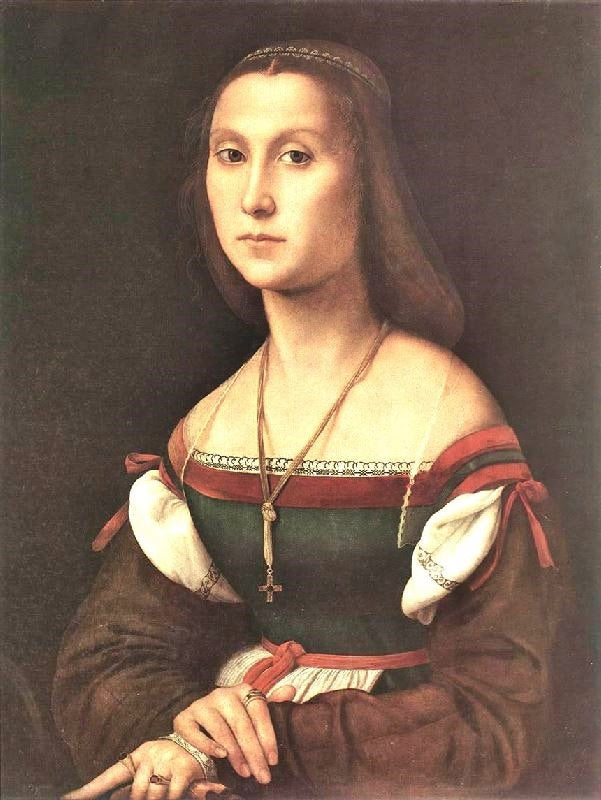 Portrait Of A Woman, La Muta by Raphael