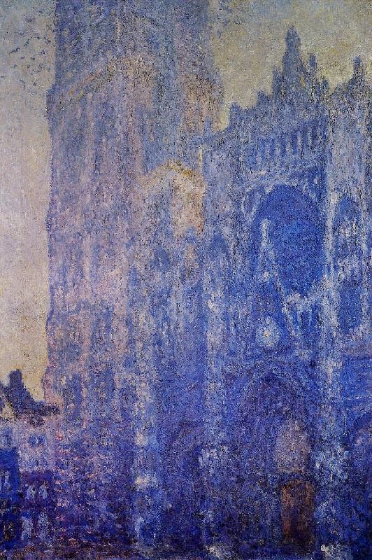 Rouen Cathedral, The Portal And The Tour D’Albane, Morning Effect by Claude Oscar Monet