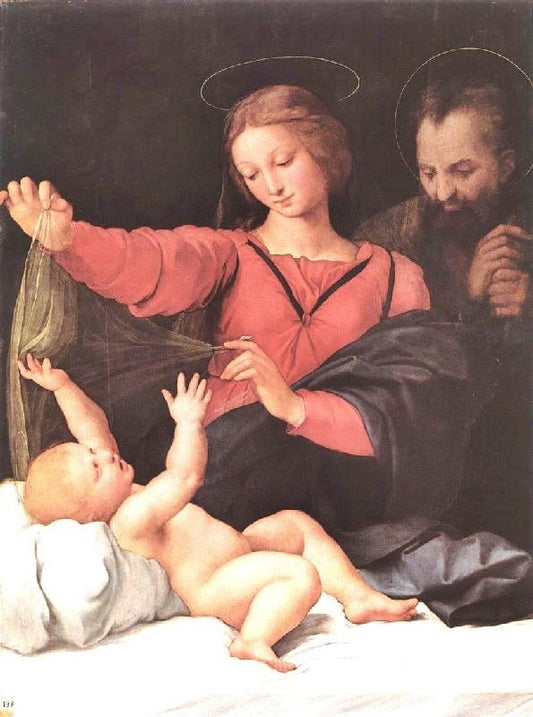 Madonna Of Loreto, Madonna Del Velo by Raphael