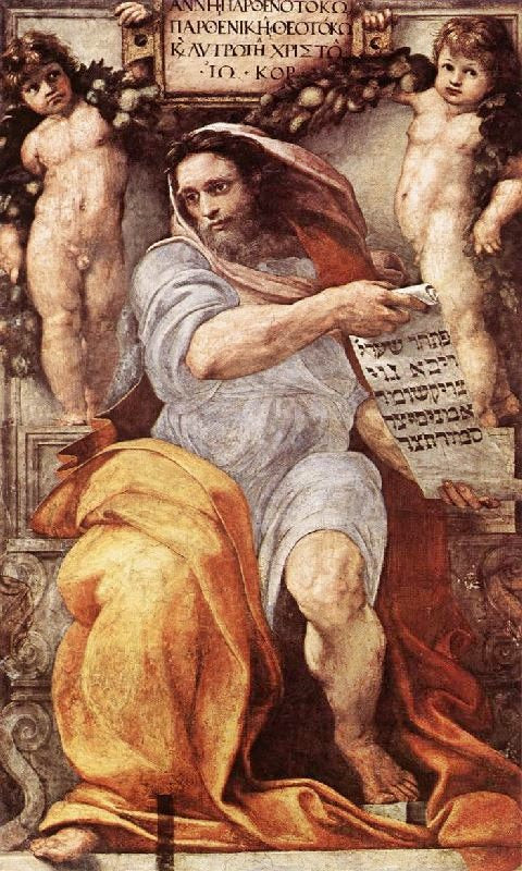 The Prophet Isaiah by Raphael