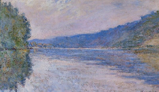 The Seine At Port-Villez by Claude Oscar Monet