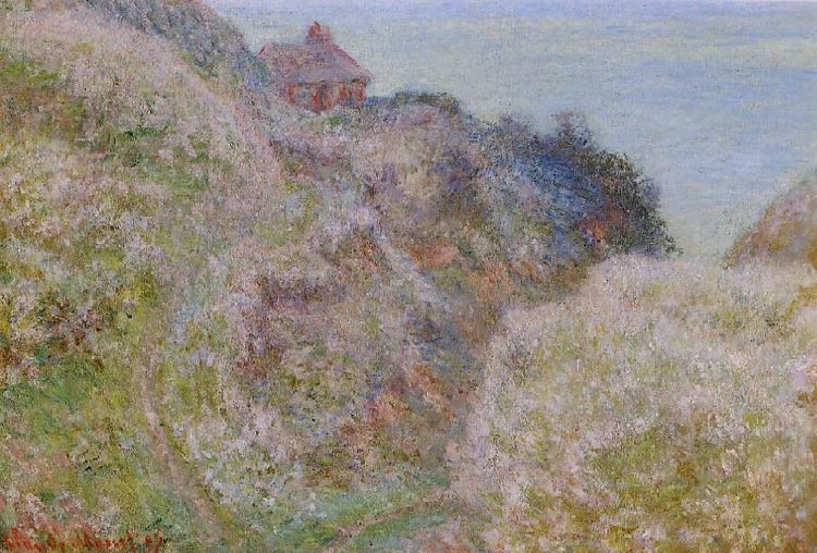 The Gorge Du Petit Ailly, Verengeville, Grey Weather by Claude Oscar Monet