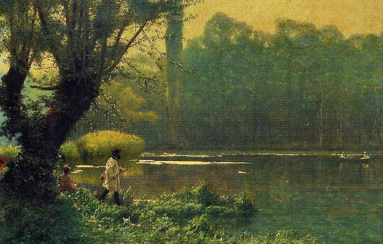 Summer Afternoon On A Lake by Jean-Léon Gérôme