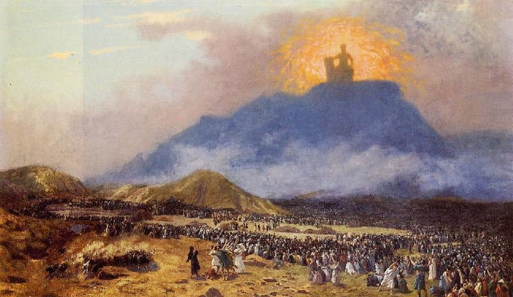 Moses On Mount Sinai by Jean-Léon Gérôme