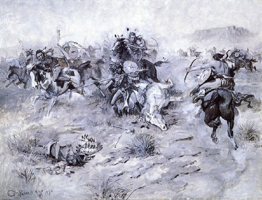 The Making Of A Warrior by Charles Marion Russell