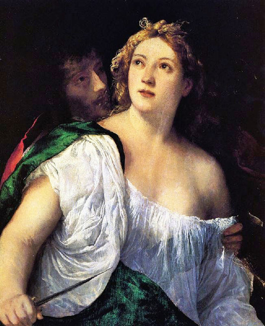 Suicide Of Lucretia by Titian