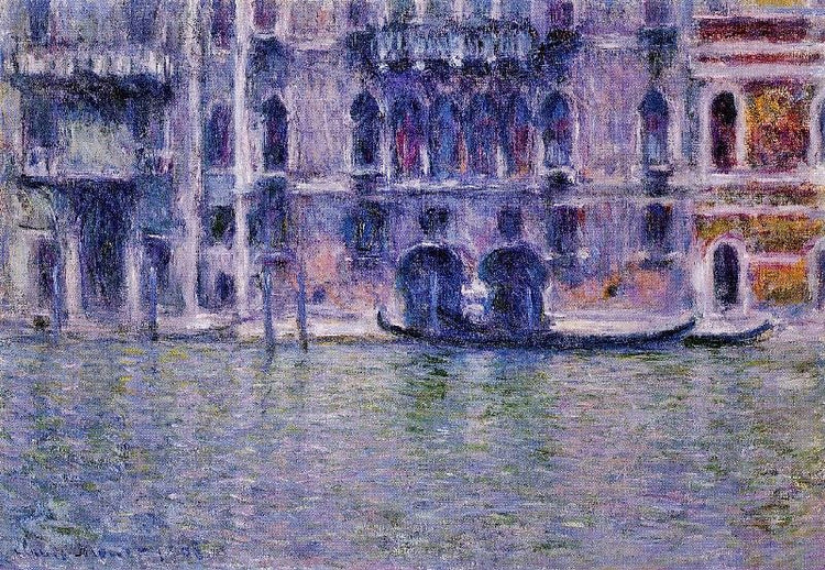 Palazzo Da Mula by Claude Oscar Monet