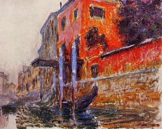 The Red House by Claude Oscar Monet