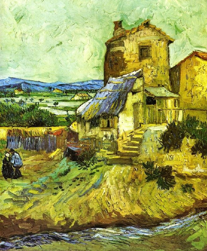 The Old Mill by Vincent van Gogh
