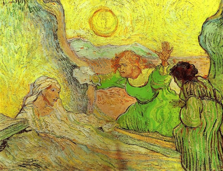 Raising Of Lazarus, After Rembrant by Vincent van Gogh