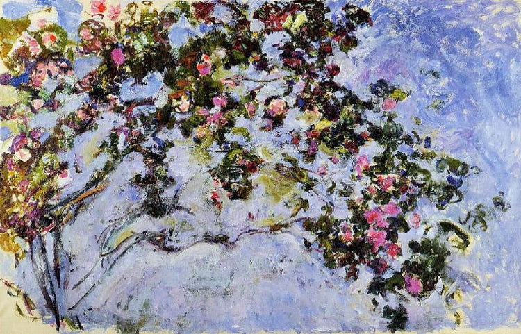 The Rose Bush by Claude Oscar Monet