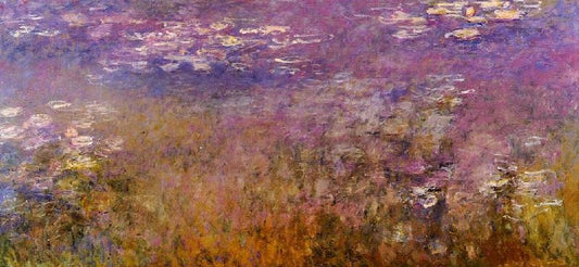 Agapanthus, Right Panel by Claude Oscar Monet