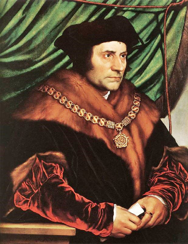 Sir Thomas More by Hans Holbein the Younger