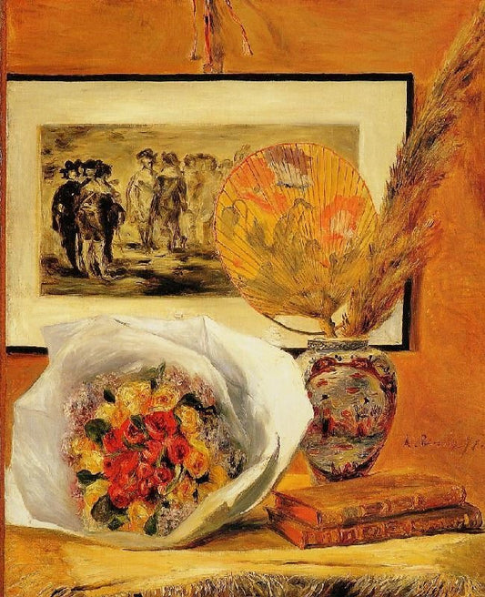 Still Life With Bouquet by Pierre Auguste Renoir