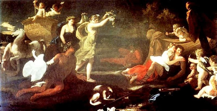 Cephalus And Aurora by Nicolas Poussin