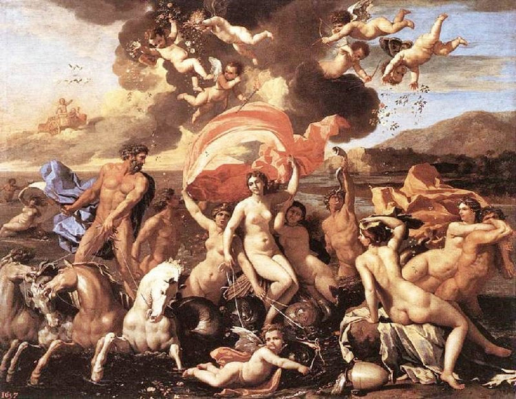 The Triumph Of Neptune by Nicolas Poussin