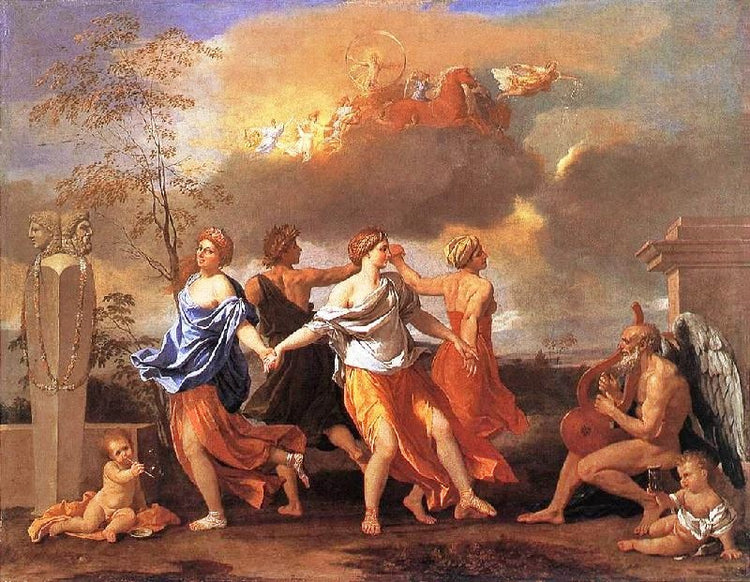 Dance To The Music Of Time by Nicolas Poussin