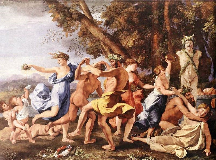 Bacchanalian Revel Before A Term by Nicolas Poussin