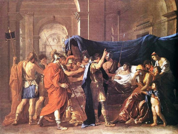 The Death Of Germanicus by Nicolas Poussin