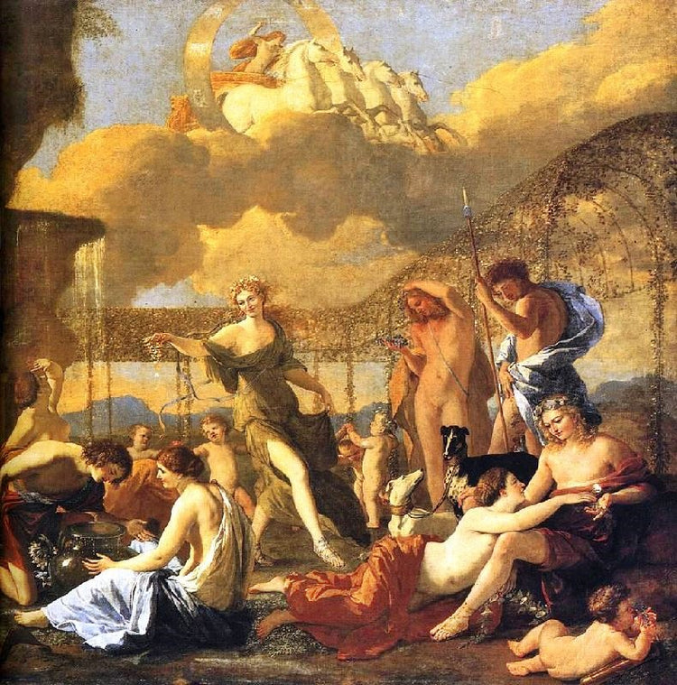 The Empire Of Flora, Detail by Nicolas Poussin