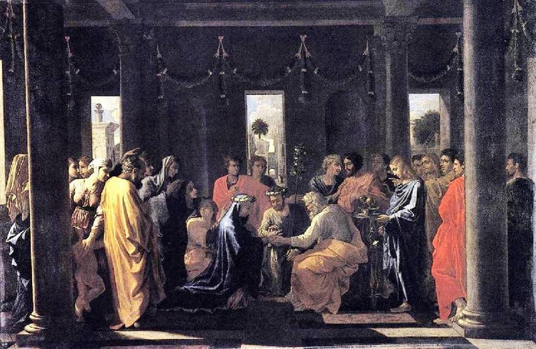 The Seven Sacraments: Marriage by Nicolas Poussin