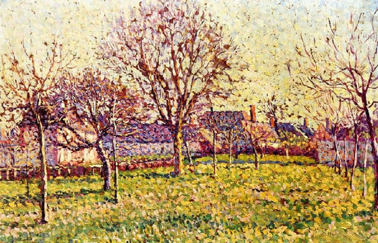 The Orchard At Eragny by Maximilien Luce