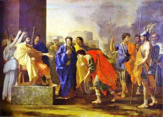 The Noble Deed Of Scipio by Nicolas Poussin