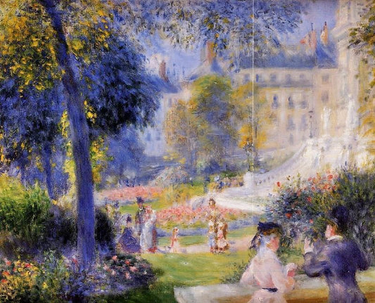 Place De La Trinite by Pierre Auguste Renoir