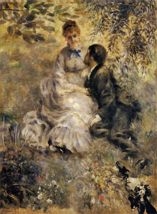 The Lovers by Pierre Auguste Renoir