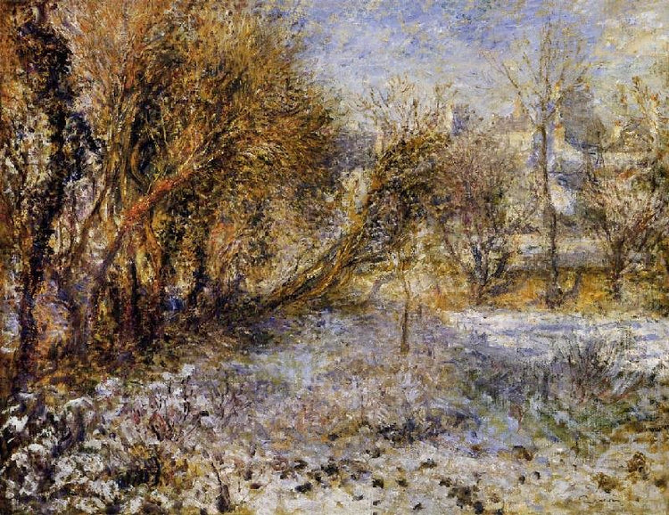 Snowy Landscape by Pierre Auguste Renoir