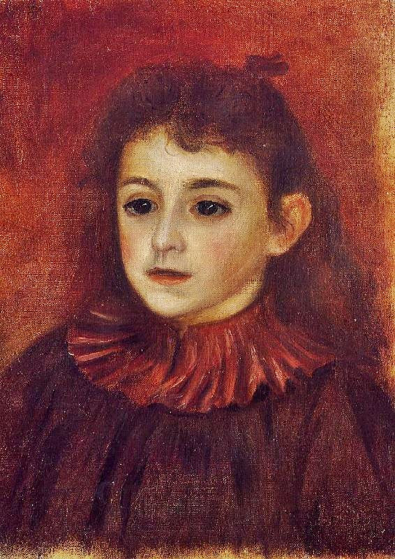 Mademoiselle Georgette Charpentier by Pierre Auguste Renoir