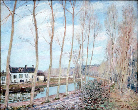 River Loing by Alfred Sisle