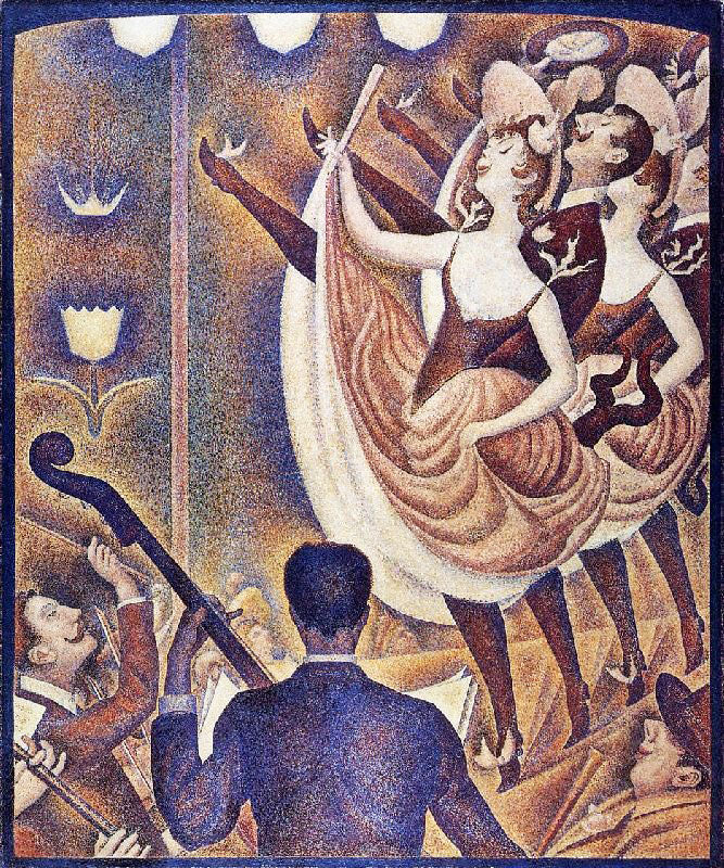 Chahut by Georges Seurat