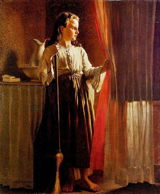 Little Servent by John George Brown