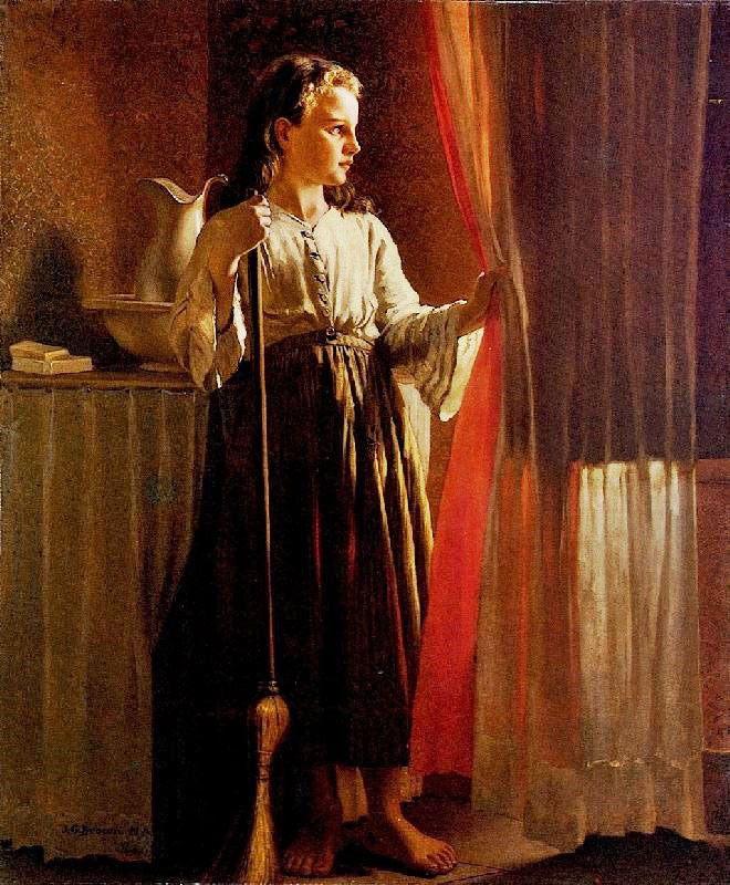 Little Servent by John George Brown