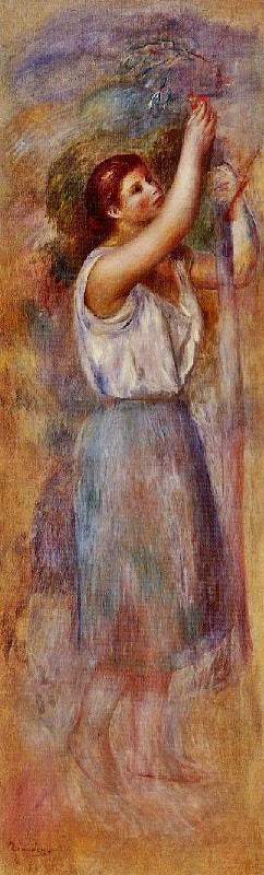 Study Of A Woman by Pierre Auguste Renoir