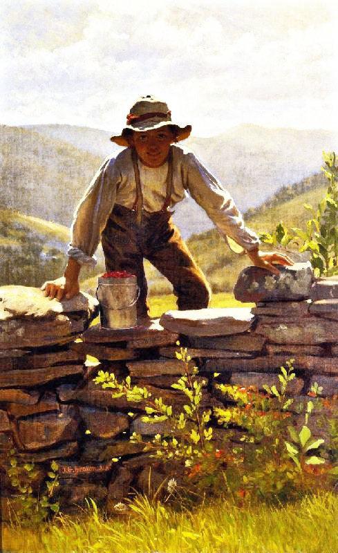 The Berry Boy by John George Brown