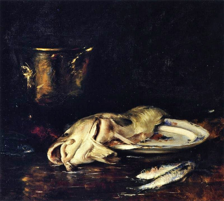 An English Cod by William Merritt Chase