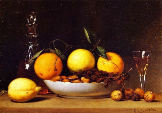 A Dessert by Raphaelle Peale