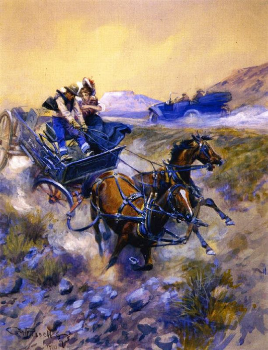 Life Saver by Charles Marion Russell