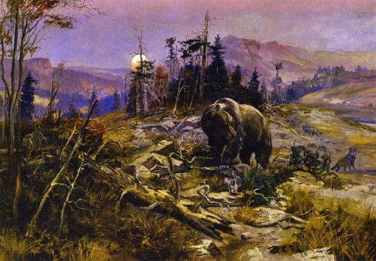 To The Victor Belong The Spoils by Charles Marion Russell