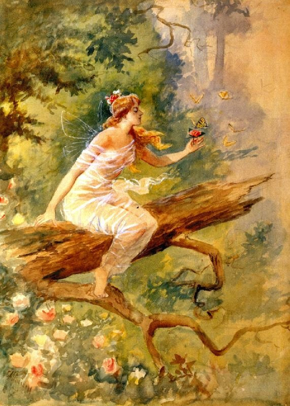 Wood Nymph by Charles Marion Russell