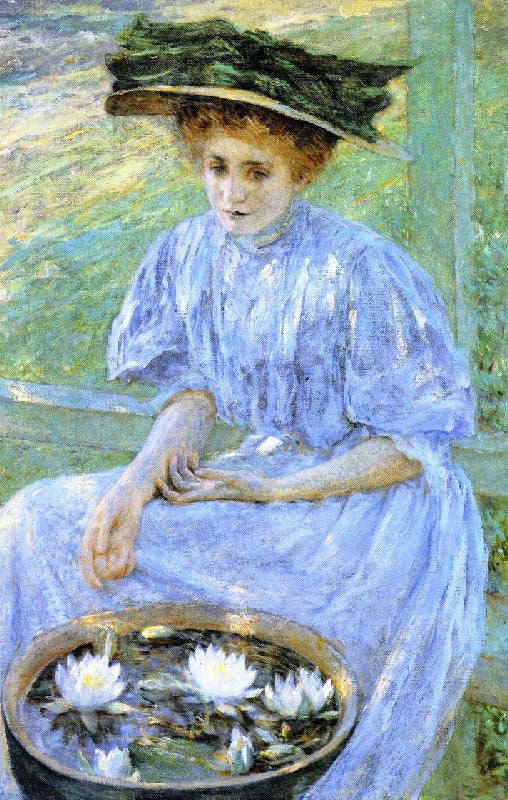 Pond Lilies by Robert Lewis Reid