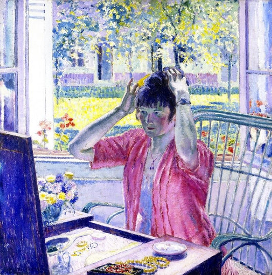 The Window, 1915 by Frederick Carl Frieseke