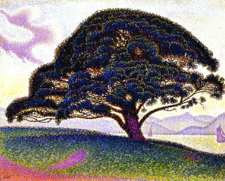 The Bonaventure Pine by Paul Signac