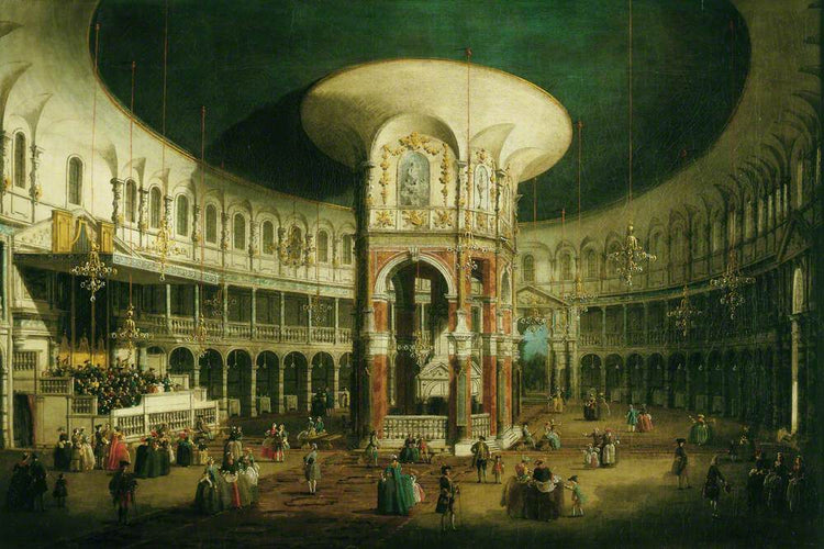 THE INTERIOR OF THE ROTUNDA, RANELAGH, LONDON