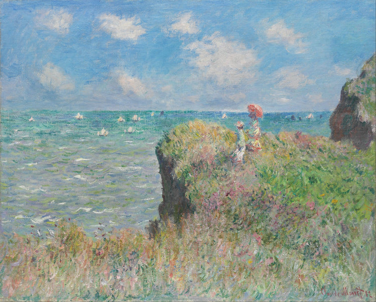 THE CLIFF WALK, POURVILLE