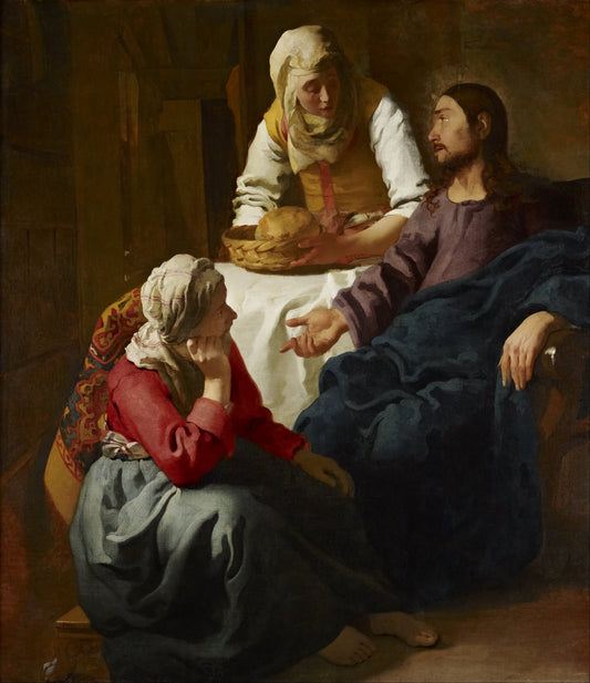 CHRIST IN THE HOUSE OF MARTHA AND MARY